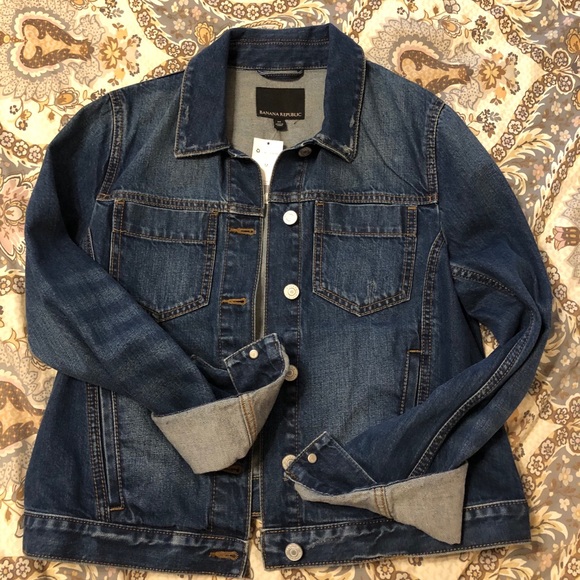 Banana Republic denim jacket (M) - Picture 1 of 3